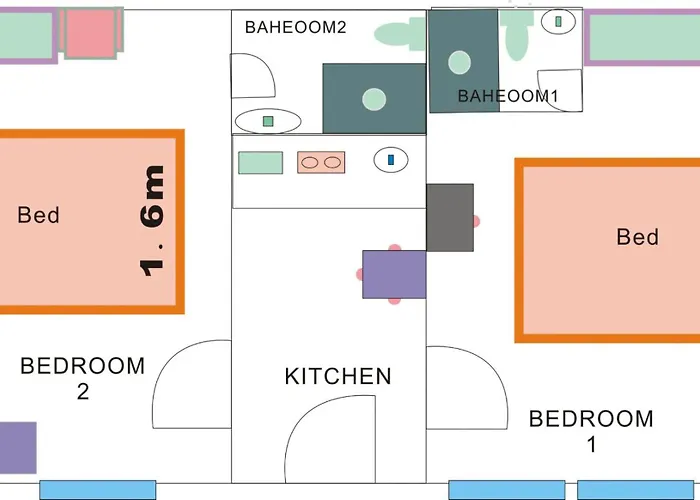 No. 11 With 2 Bathrooms Next To Railway Station * Budapest